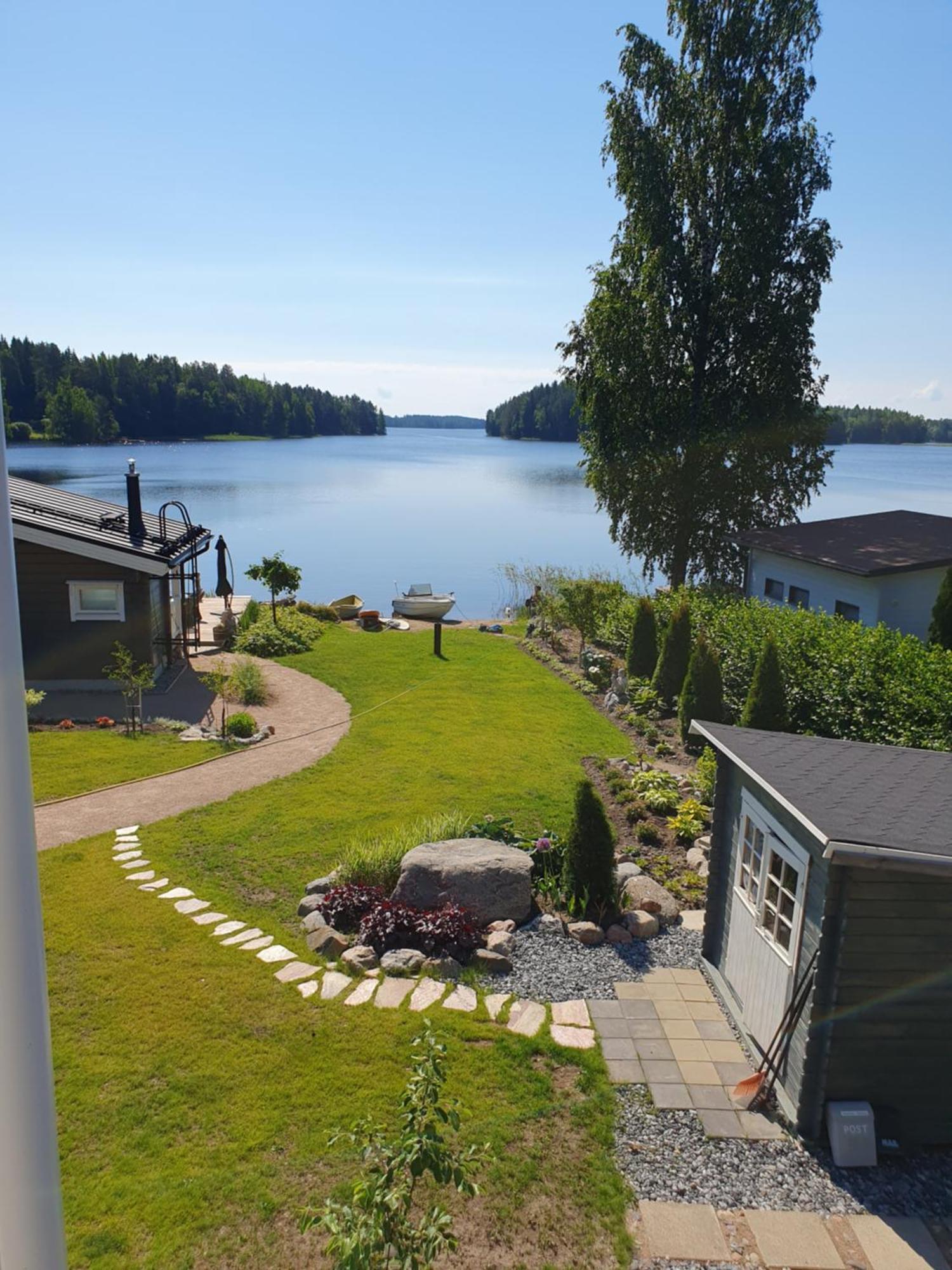 Stunning Log Cabin 45M2 On The Shore Of Kallavesi. Kuopio Exterior photo