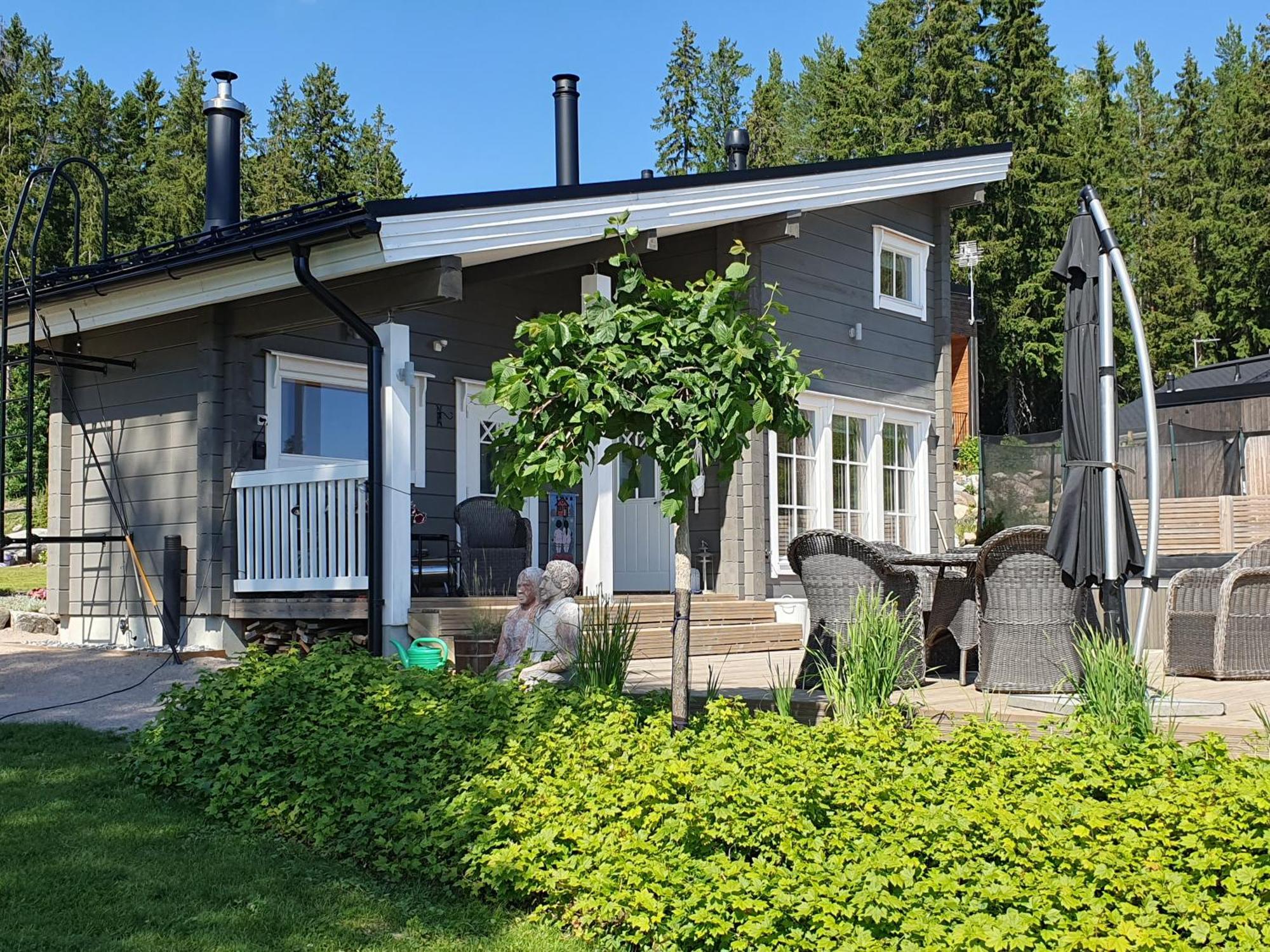 Stunning Log Cabin 45M2 On The Shore Of Kallavesi. Kuopio Exterior photo